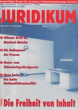 juridikum 2/1991: Die Freiheit von Inhalt