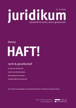juridikum 2/2010: HAFT!
