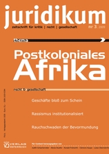 juridikum 3/2009: Postkoloniales Afrika