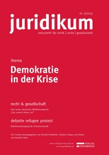 juridikum 1/2013: Demokratie in der Krise