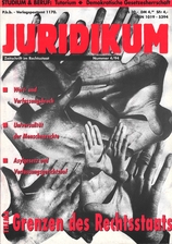 juridikum 4/1994: Grenzen des Rechtsstaats