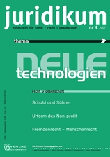 juridikum 4/2007: Neue Technologien