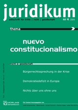 juridikum 4/2009: Nuevo Constitucionalismo