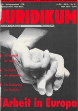 juridikum 3/1993: Arbeit in Europa