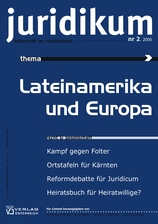juridikum 2/2006: Lateinamerika und Europa