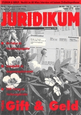 juridikum 1/1993: Gift & Geld