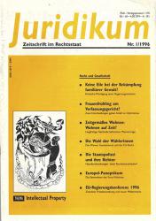 juridikum 1/1996 Intellectual Property Intellectual Property juridikum 1/1996 Intellectual Property