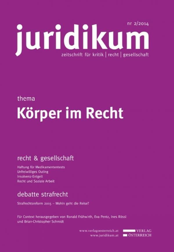 Heft: Körper im Recht