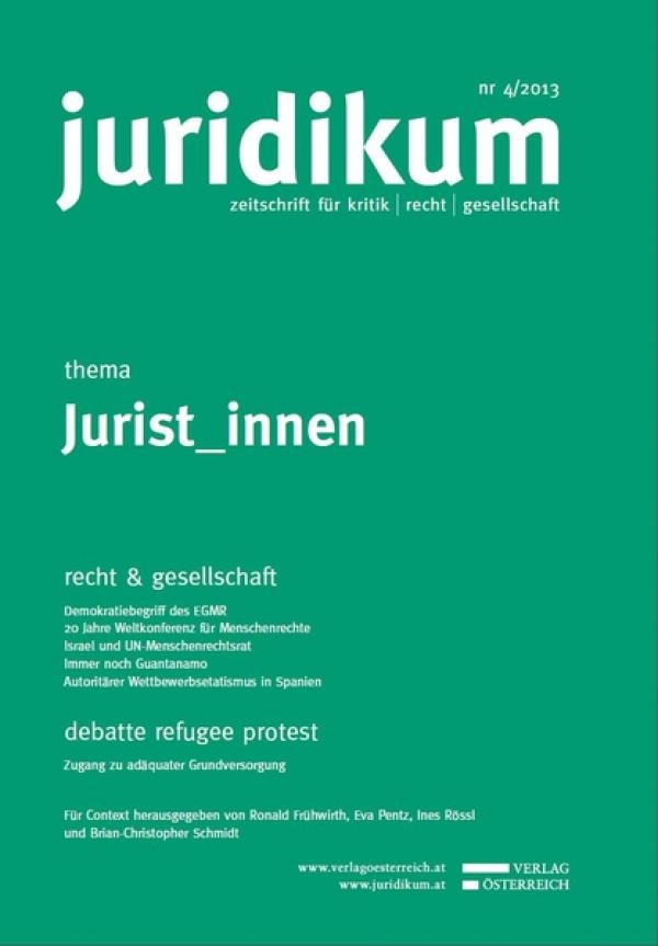 Heft: Jurist_innen